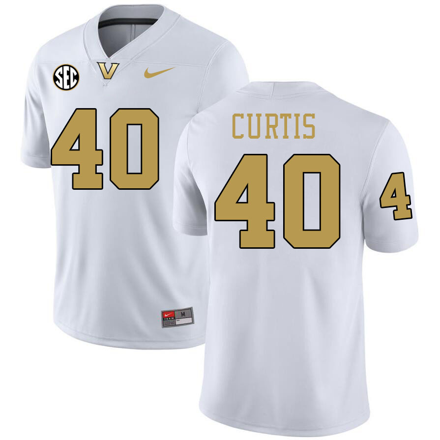 Jamison Curtis Jersey, Vanderbilt Commodores #40 Jamison Curtis Football Jersey, Uniforms-Alternate Jamison Curtis Jersey, Vanderbilt Commodores #40 Jamison Curtis Football Jersey, Uniforms-Alternate